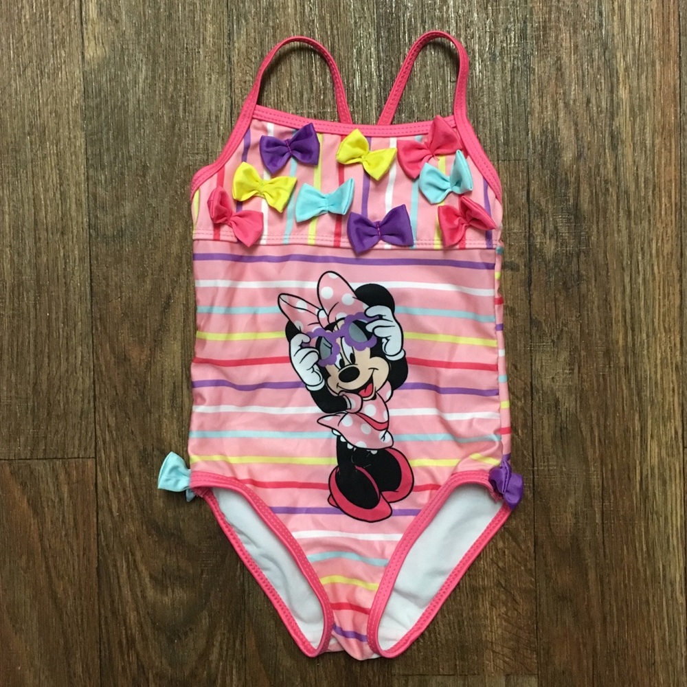 EUC Disney swimsuit size 4 fits like 3T